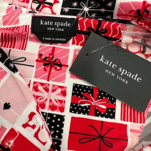 KATE SPADE | NWT 2 Piece Present Pajama Set S 🎁 - Picture 2 of 10